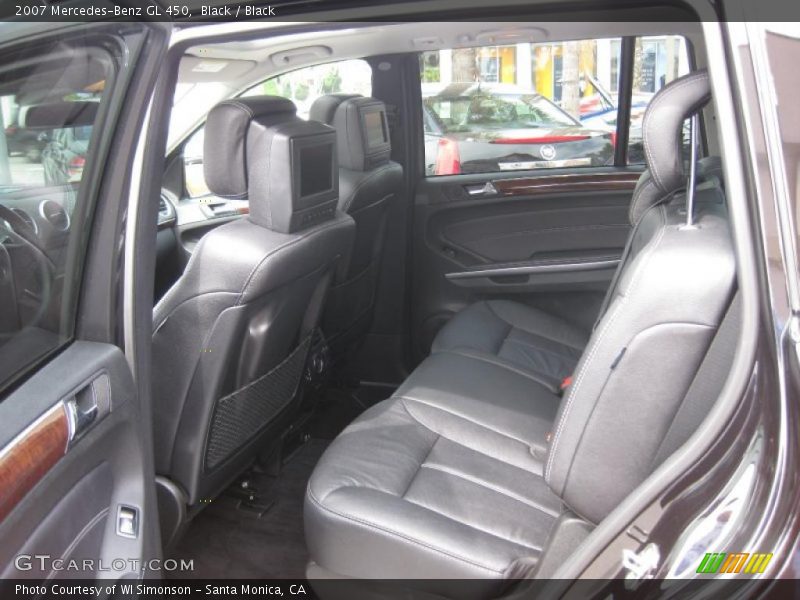 Black / Black 2007 Mercedes-Benz GL 450