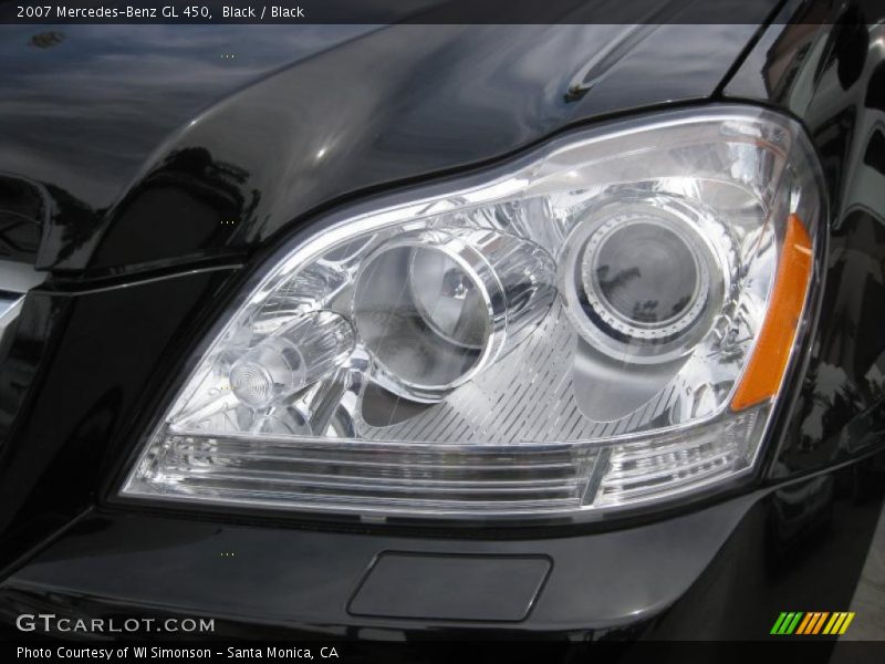 Black / Black 2007 Mercedes-Benz GL 450