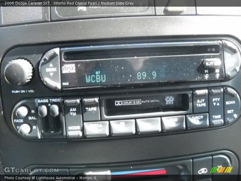 Inferno Red Crystal Pearl / Medium Slate Gray 2006 Dodge Caravan SXT