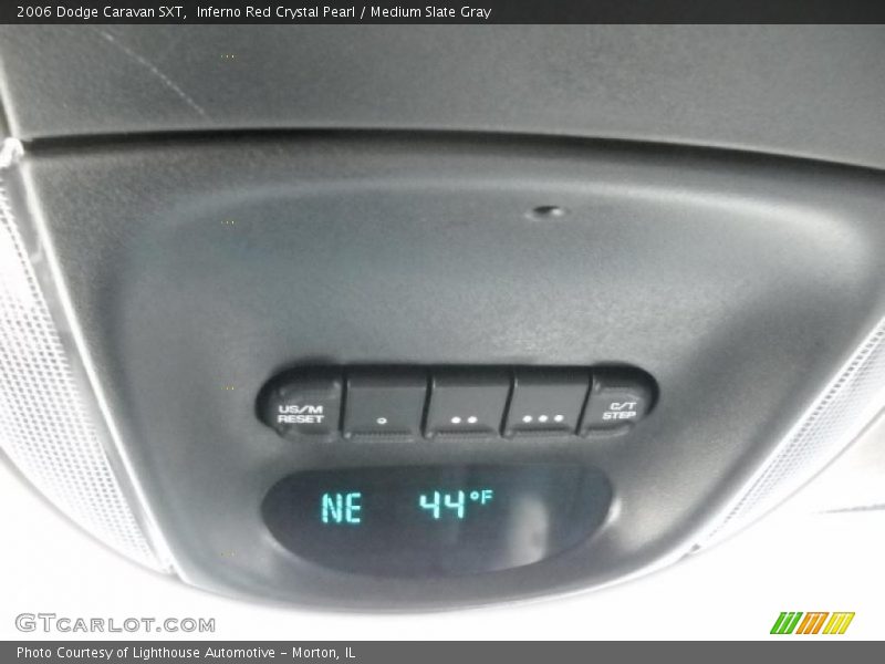 Inferno Red Crystal Pearl / Medium Slate Gray 2006 Dodge Caravan SXT