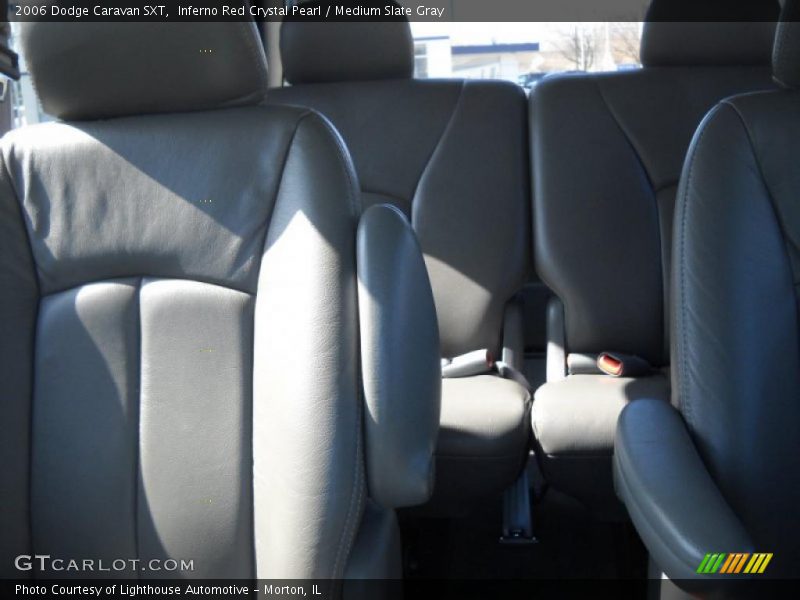 Inferno Red Crystal Pearl / Medium Slate Gray 2006 Dodge Caravan SXT
