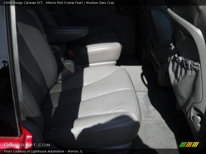 Inferno Red Crystal Pearl / Medium Slate Gray 2006 Dodge Caravan SXT