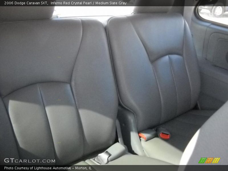 Inferno Red Crystal Pearl / Medium Slate Gray 2006 Dodge Caravan SXT
