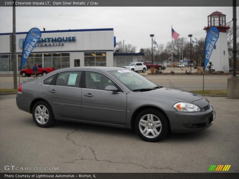 Dark Silver Metallic / Gray 2007 Chevrolet Impala LT