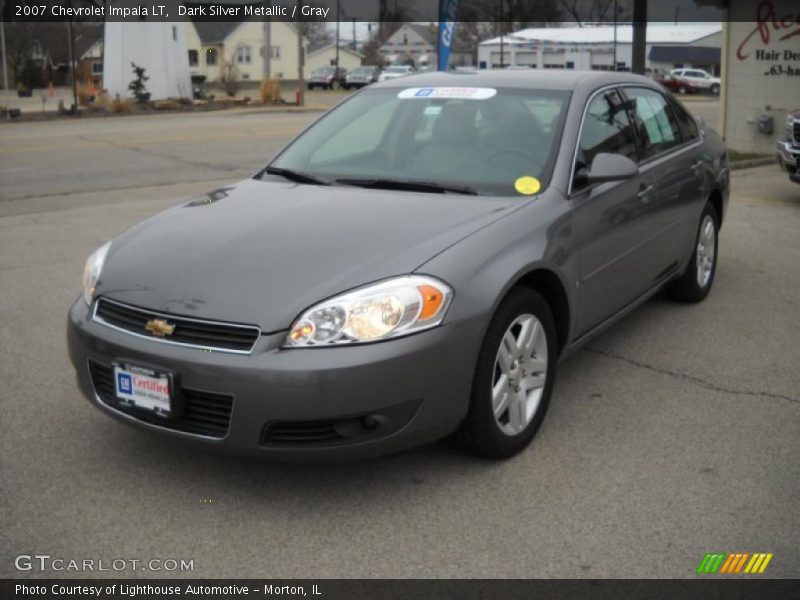 Dark Silver Metallic / Gray 2007 Chevrolet Impala LT