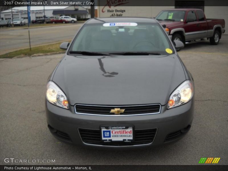 Dark Silver Metallic / Gray 2007 Chevrolet Impala LT