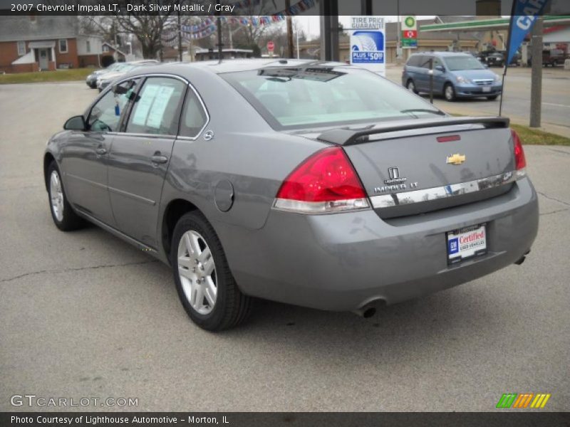 Dark Silver Metallic / Gray 2007 Chevrolet Impala LT