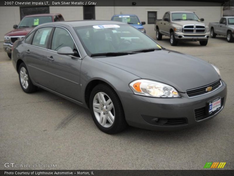 Dark Silver Metallic / Gray 2007 Chevrolet Impala LT