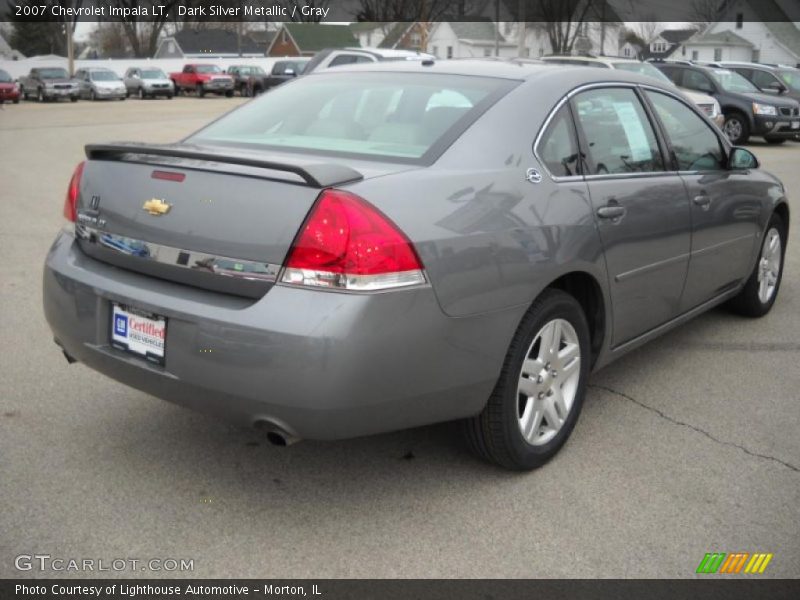 Dark Silver Metallic / Gray 2007 Chevrolet Impala LT