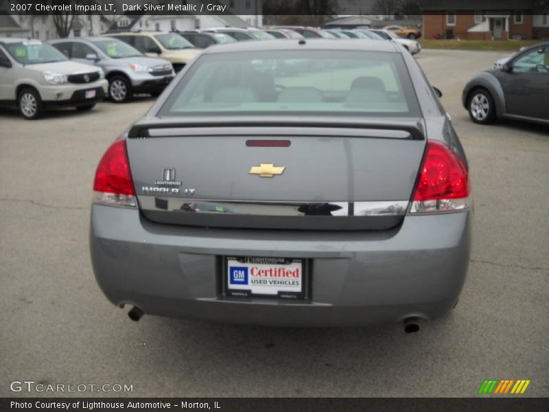 Dark Silver Metallic / Gray 2007 Chevrolet Impala LT