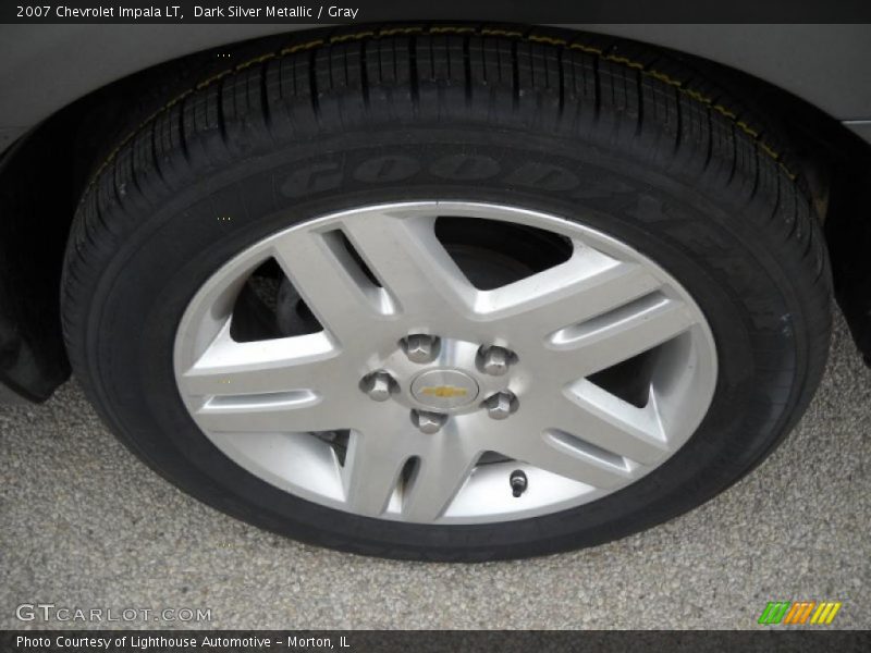 Dark Silver Metallic / Gray 2007 Chevrolet Impala LT
