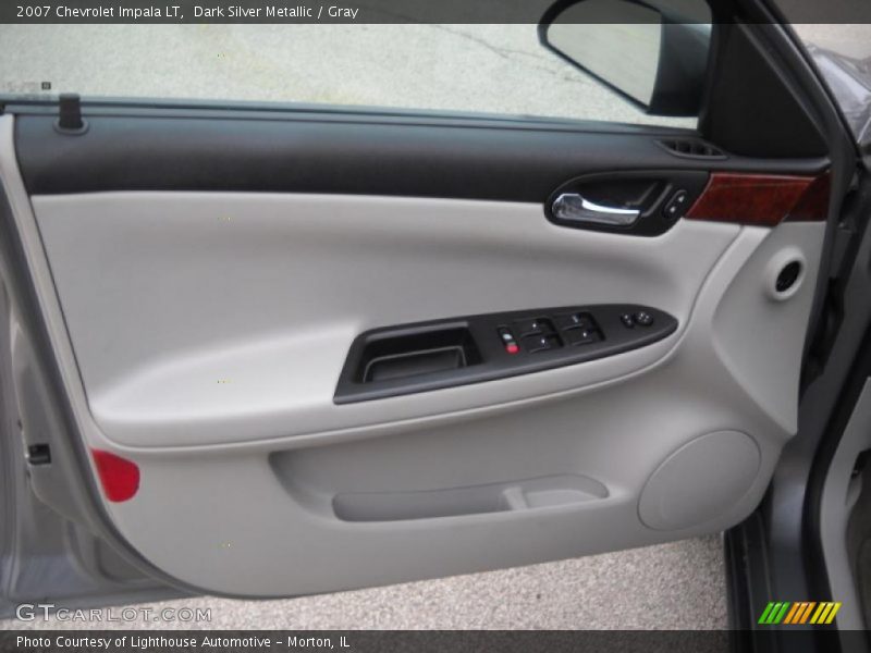 Dark Silver Metallic / Gray 2007 Chevrolet Impala LT