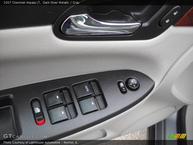Dark Silver Metallic / Gray 2007 Chevrolet Impala LT