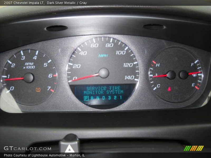 Dark Silver Metallic / Gray 2007 Chevrolet Impala LT