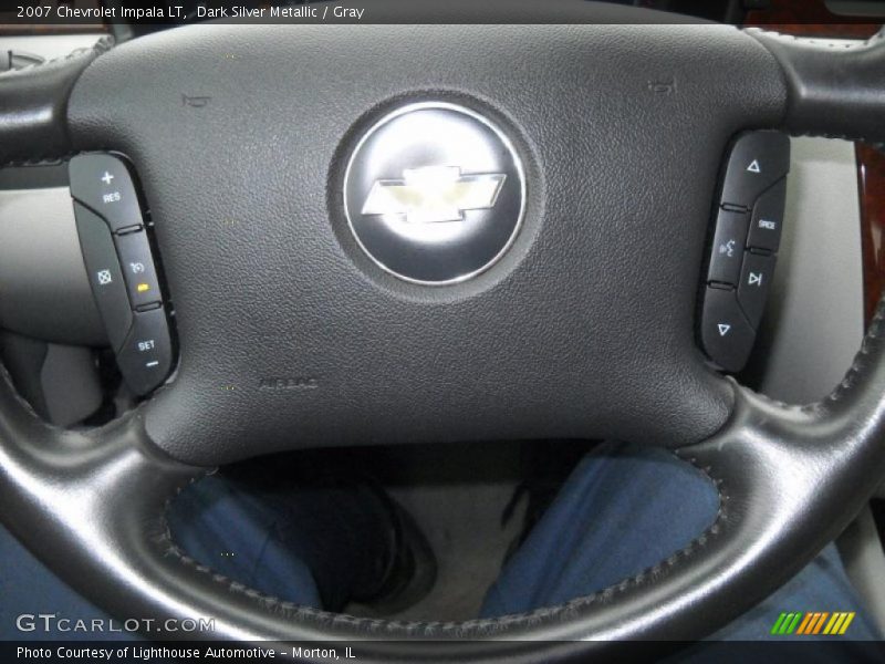 Dark Silver Metallic / Gray 2007 Chevrolet Impala LT