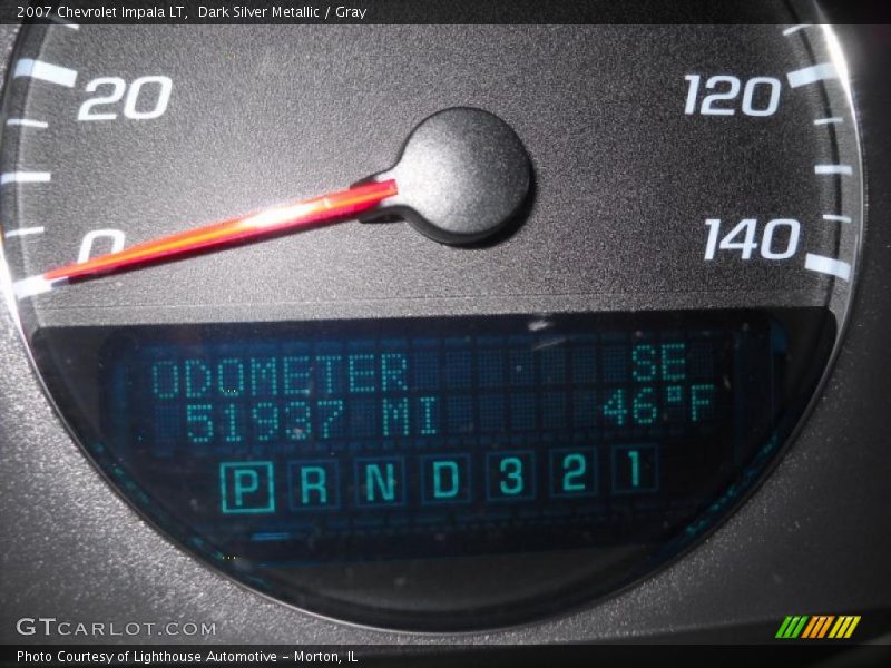 Dark Silver Metallic / Gray 2007 Chevrolet Impala LT