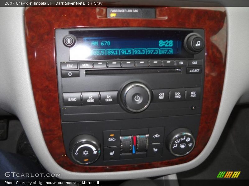 Dark Silver Metallic / Gray 2007 Chevrolet Impala LT