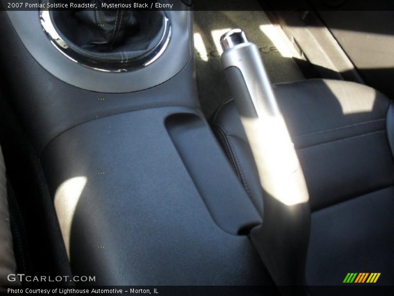 Mysterious Black / Ebony 2007 Pontiac Solstice Roadster