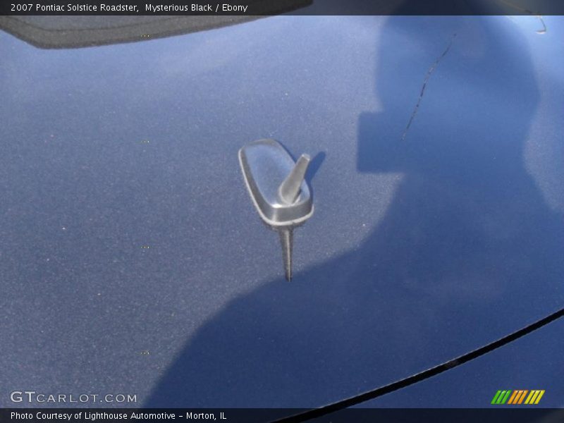 Mysterious Black / Ebony 2007 Pontiac Solstice Roadster