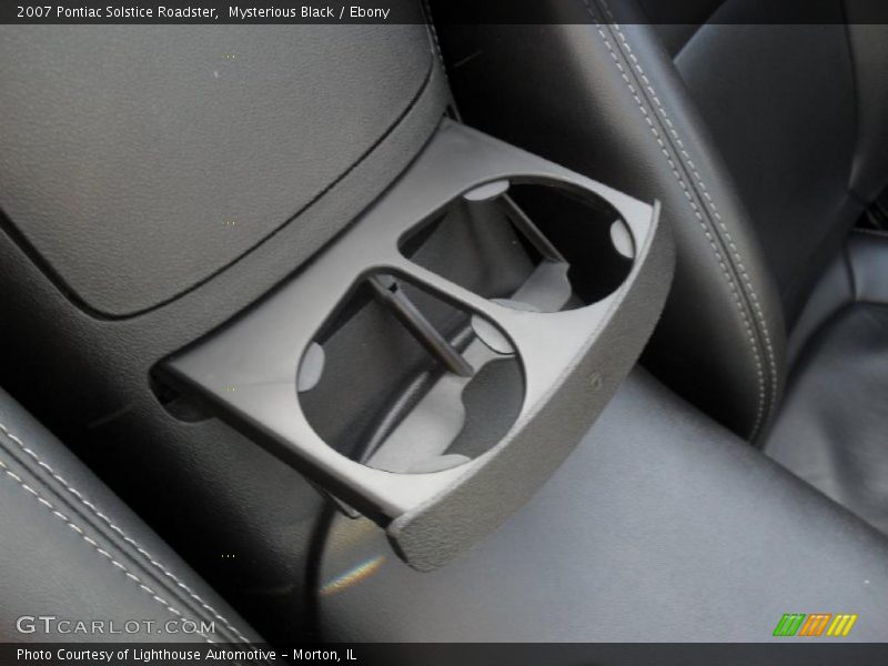 Mysterious Black / Ebony 2007 Pontiac Solstice Roadster