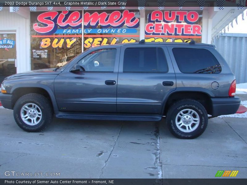 Graphite Metallic / Dark Slate Gray 2003 Dodge Durango SXT 4x4