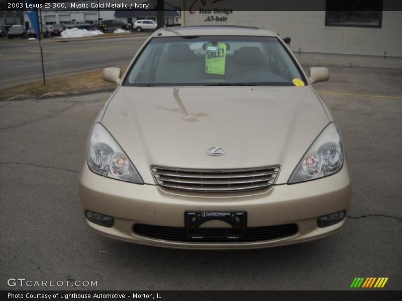 Mystic Gold Metallic / Ivory 2003 Lexus ES 300
