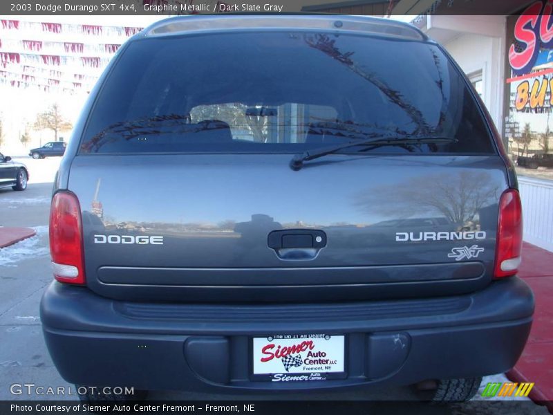 Graphite Metallic / Dark Slate Gray 2003 Dodge Durango SXT 4x4