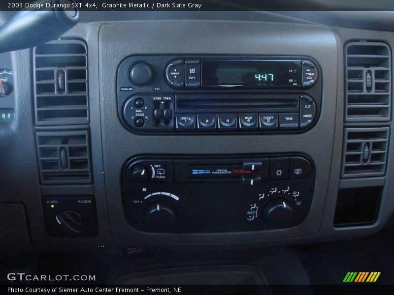 Graphite Metallic / Dark Slate Gray 2003 Dodge Durango SXT 4x4