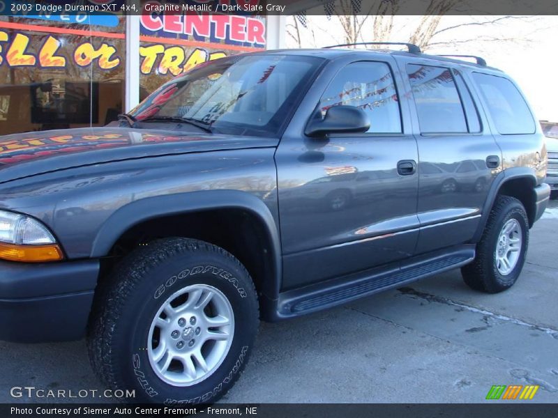 Graphite Metallic / Dark Slate Gray 2003 Dodge Durango SXT 4x4
