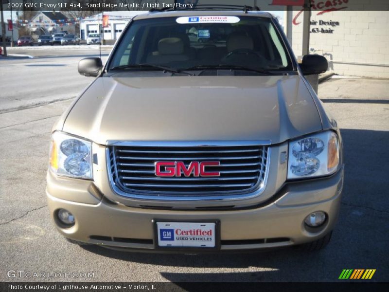 Sand Beige Metallic / Light Tan/Ebony 2007 GMC Envoy SLT 4x4