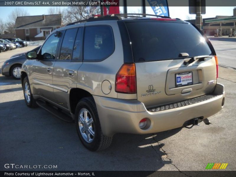 Sand Beige Metallic / Light Tan/Ebony 2007 GMC Envoy SLT 4x4