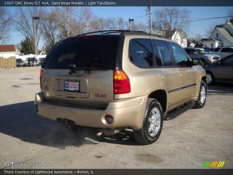 Sand Beige Metallic / Light Tan/Ebony 2007 GMC Envoy SLT 4x4