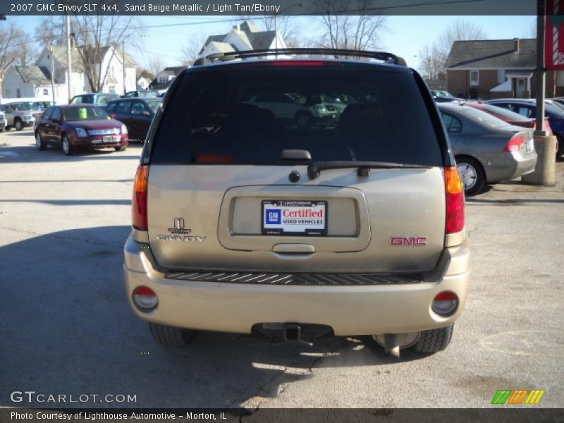 Sand Beige Metallic / Light Tan/Ebony 2007 GMC Envoy SLT 4x4