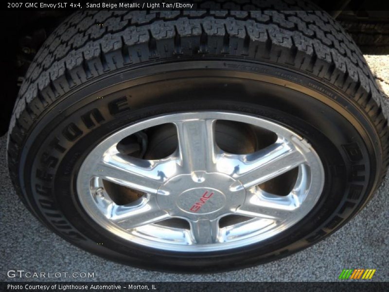 Sand Beige Metallic / Light Tan/Ebony 2007 GMC Envoy SLT 4x4