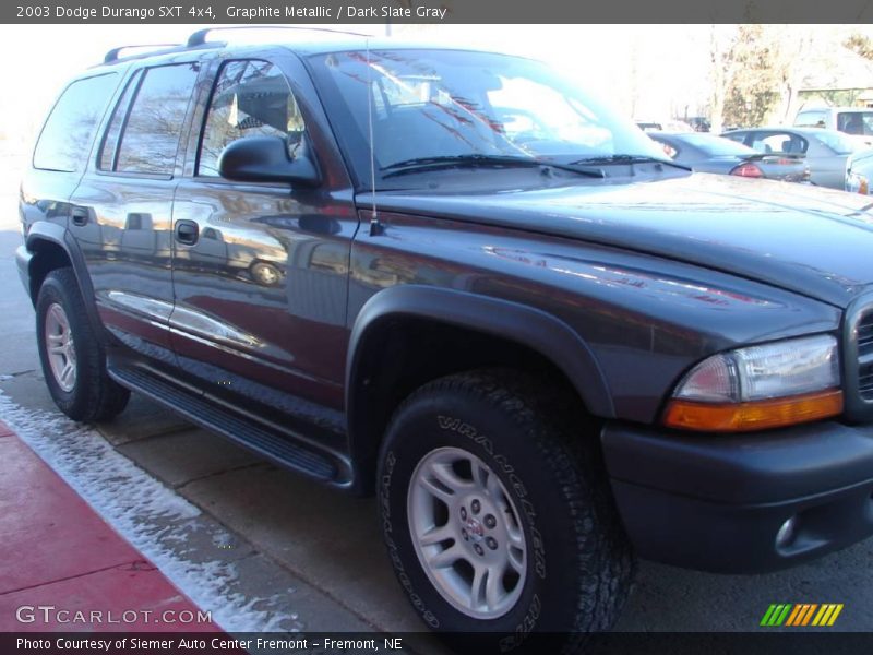 Graphite Metallic / Dark Slate Gray 2003 Dodge Durango SXT 4x4