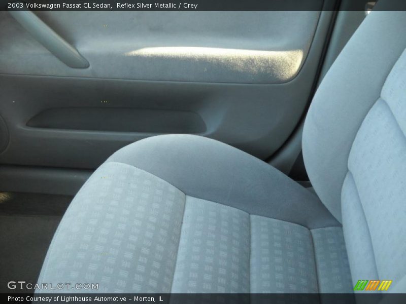 Reflex Silver Metallic / Grey 2003 Volkswagen Passat GL Sedan