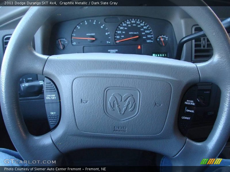 Graphite Metallic / Dark Slate Gray 2003 Dodge Durango SXT 4x4
