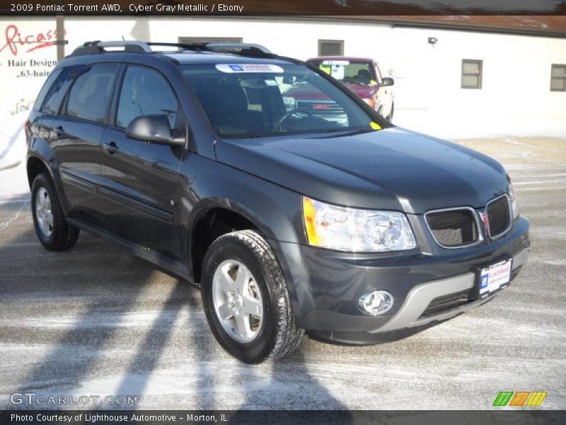Cyber Gray Metallic / Ebony 2009 Pontiac Torrent AWD