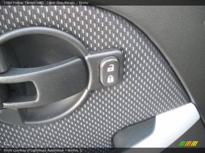 Cyber Gray Metallic / Ebony 2009 Pontiac Torrent AWD