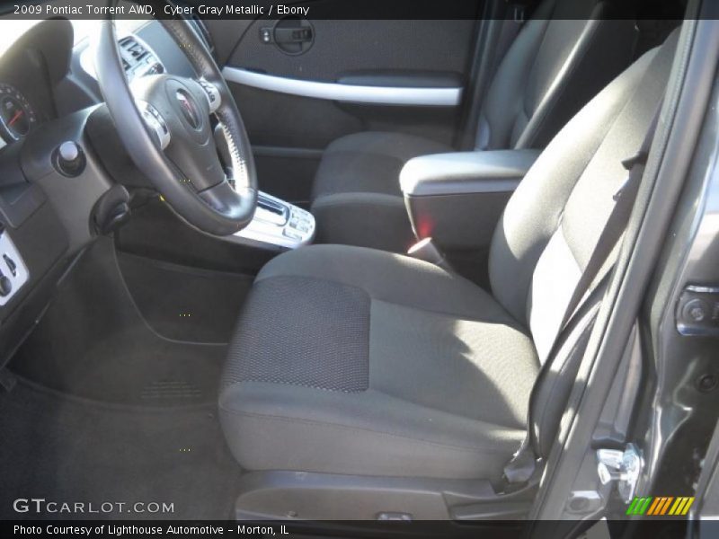 Cyber Gray Metallic / Ebony 2009 Pontiac Torrent AWD