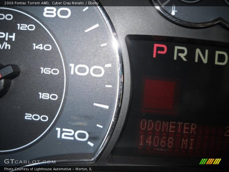Cyber Gray Metallic / Ebony 2009 Pontiac Torrent AWD
