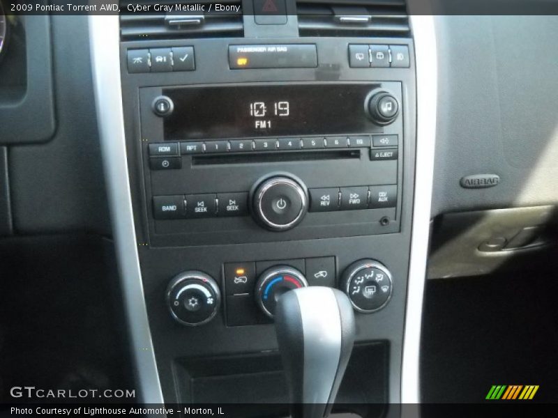 Cyber Gray Metallic / Ebony 2009 Pontiac Torrent AWD