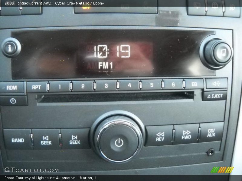 Cyber Gray Metallic / Ebony 2009 Pontiac Torrent AWD