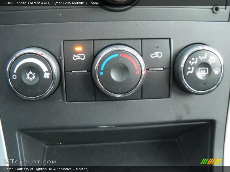 Cyber Gray Metallic / Ebony 2009 Pontiac Torrent AWD