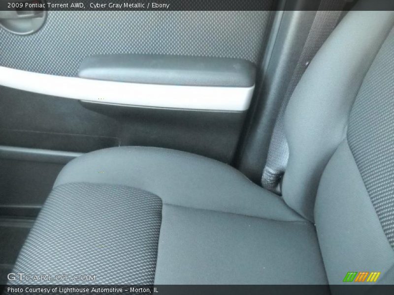Cyber Gray Metallic / Ebony 2009 Pontiac Torrent AWD