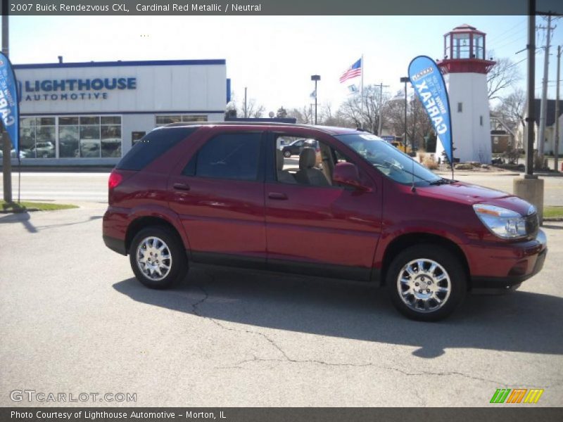 Cardinal Red Metallic / Neutral 2007 Buick Rendezvous CXL