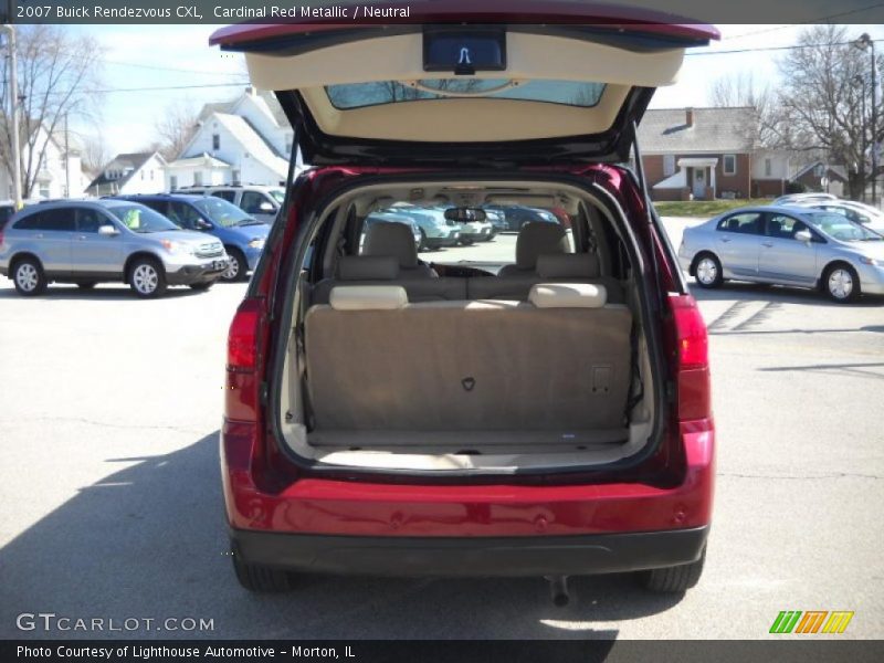 Cardinal Red Metallic / Neutral 2007 Buick Rendezvous CXL