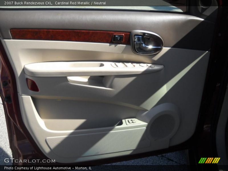 Cardinal Red Metallic / Neutral 2007 Buick Rendezvous CXL
