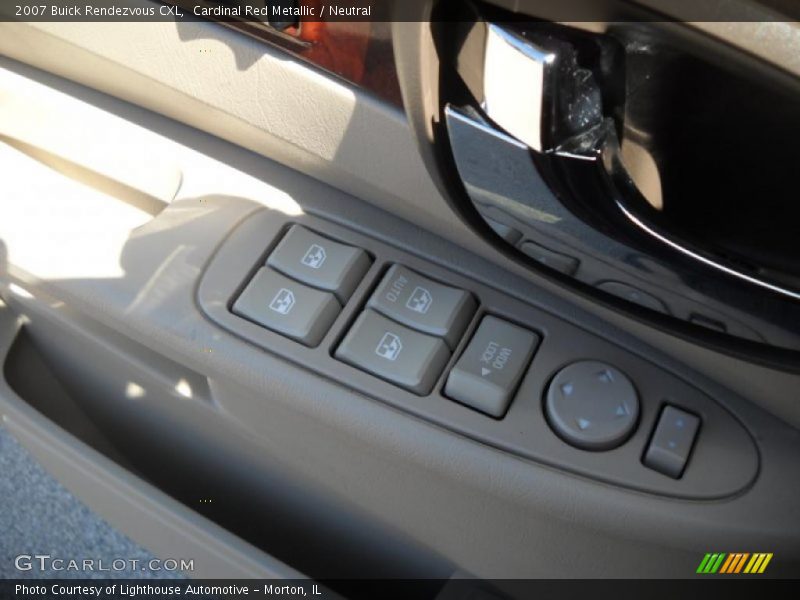 Cardinal Red Metallic / Neutral 2007 Buick Rendezvous CXL