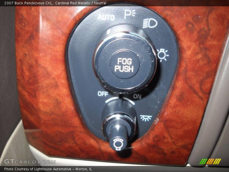 Cardinal Red Metallic / Neutral 2007 Buick Rendezvous CXL